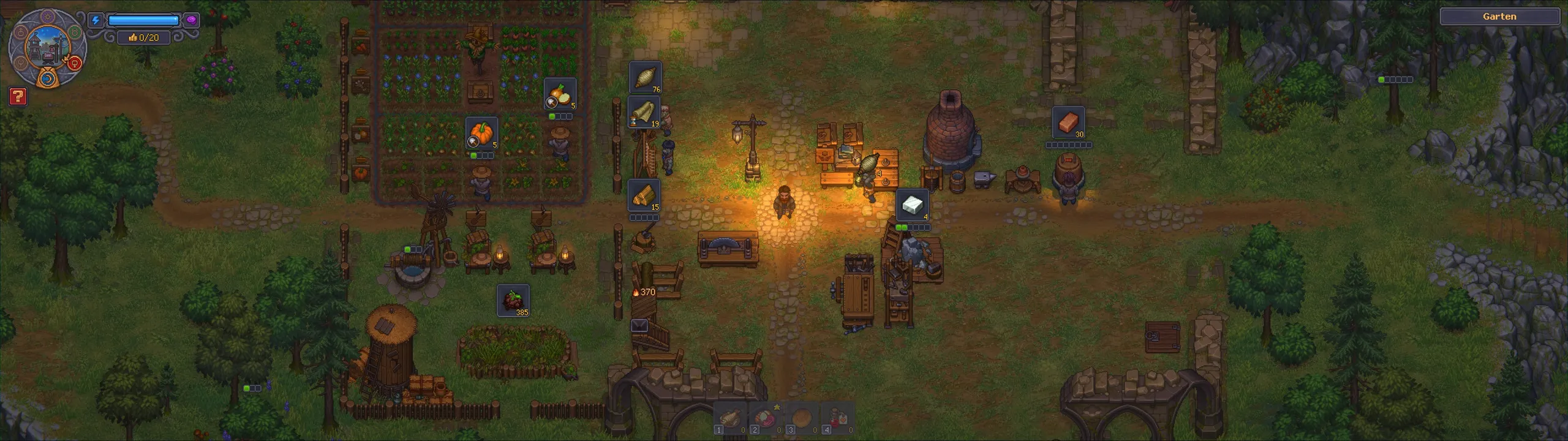 Graveyard Keeper 2 in 32:9 mit GK2 Vanilla+